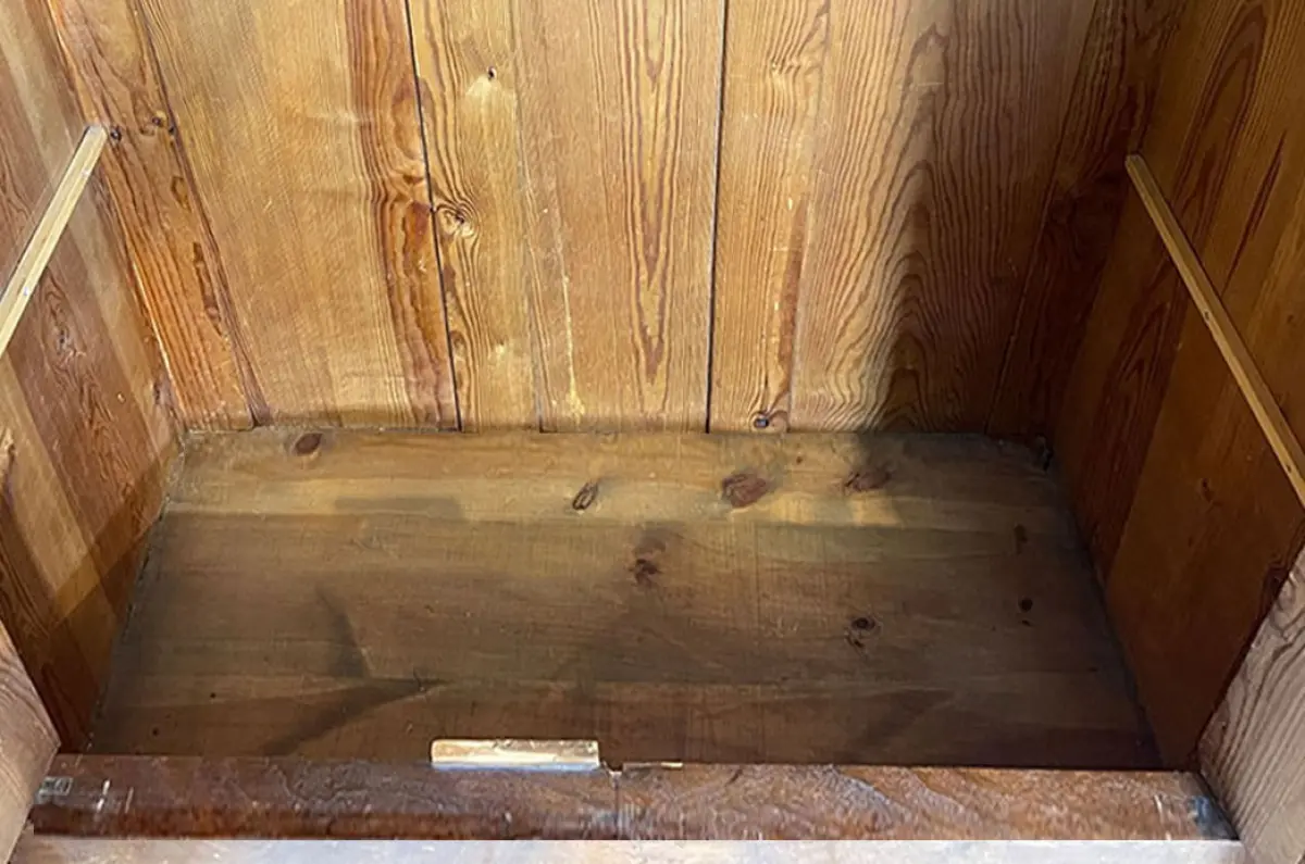 1880er Kleiderschrank ANTIK Gründerzeit Nußbaum VINTAGE Schrank von 1880 5