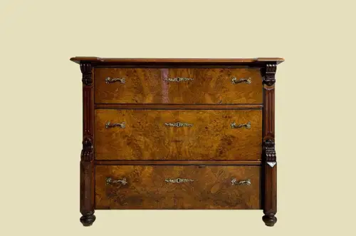 1880er Kommode ANTIK Gründerzeit Nußbaum Sideboard Schrank von 1880