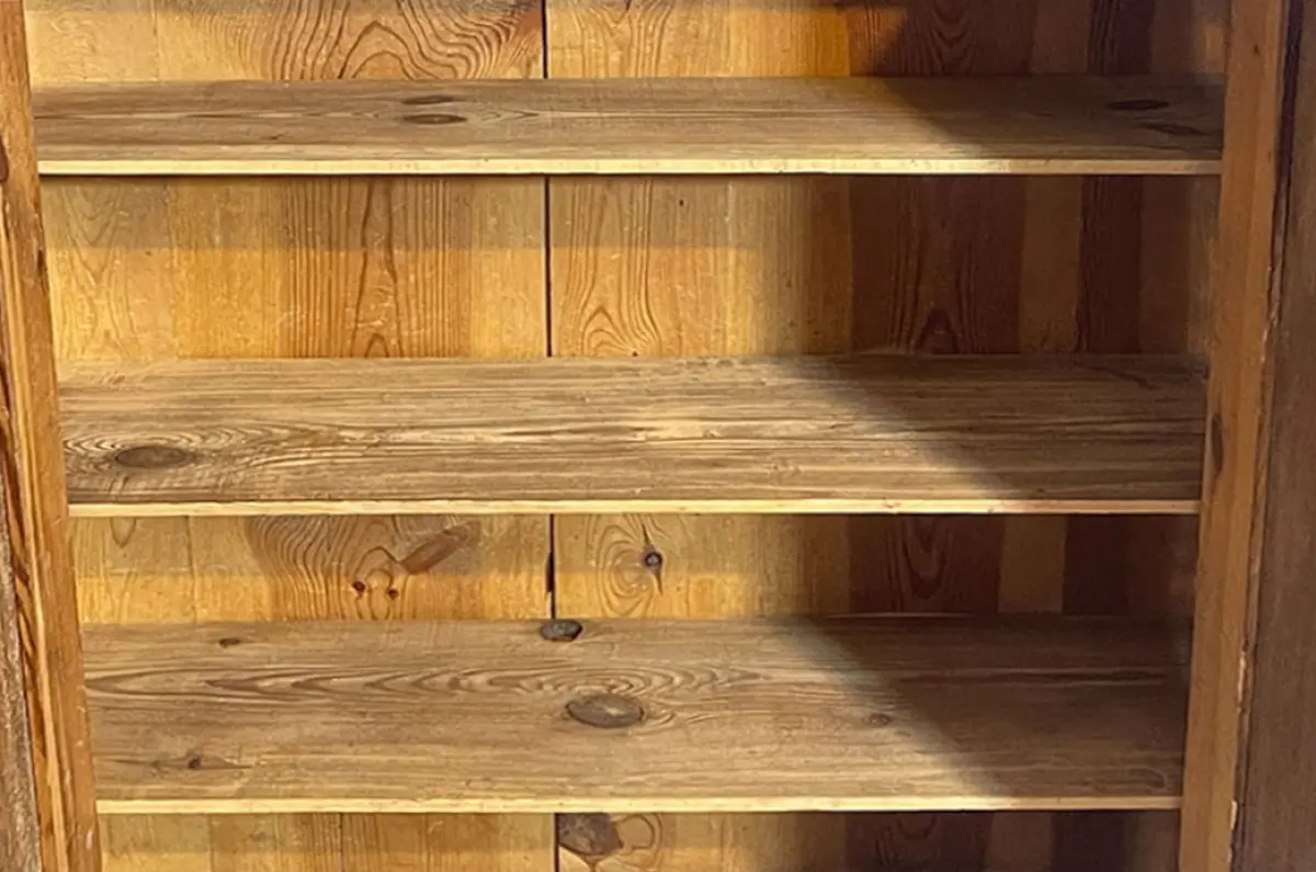 1880er Vertiko ANTIK Gründerzeit VINTAGE Nußbaum Säulen Kommode Schrank von 1880 5