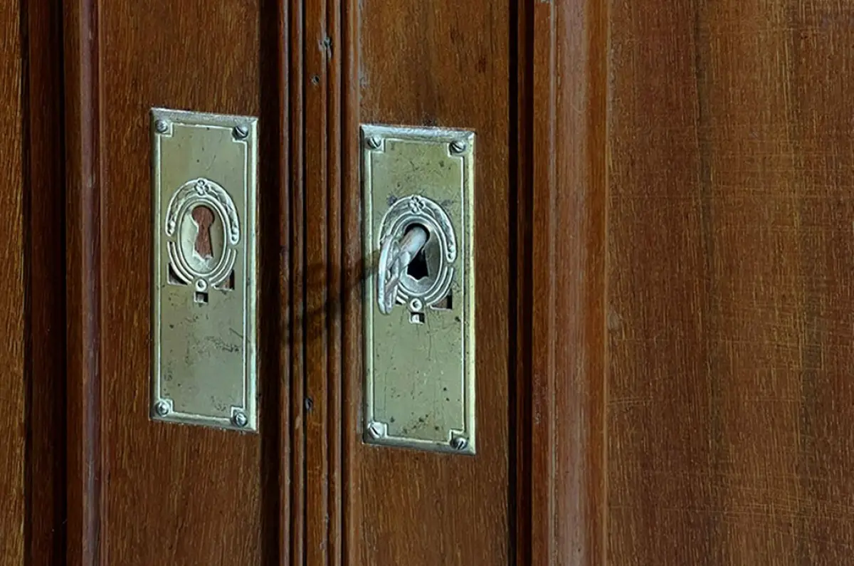 1920er Vertiko ANTIK Jugendstil VINTAGE Mahagoni Kommode Schrank von 1920 13