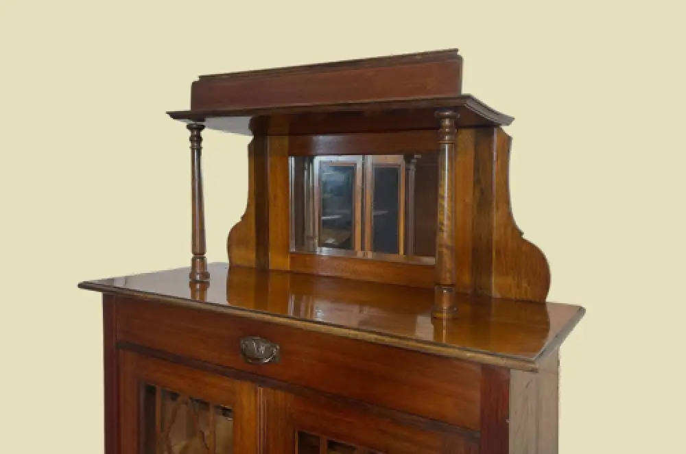 1920er Vertiko ANTIK Jugendstil VINTAGE Spiegel Kommode Schrank von 1920 580 6