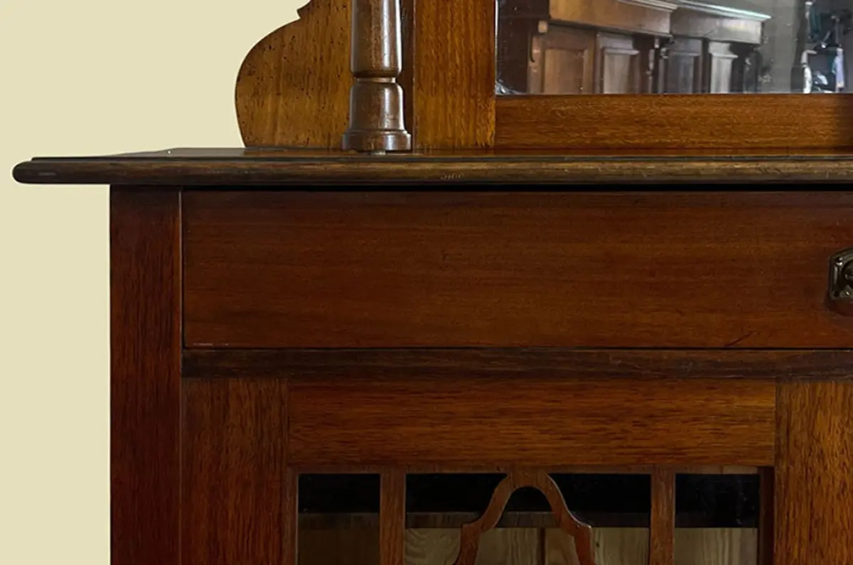 1920er Vertiko ANTIK Jugendstil VINTAGE Spiegel Kommode Schrank von 1920 580 8