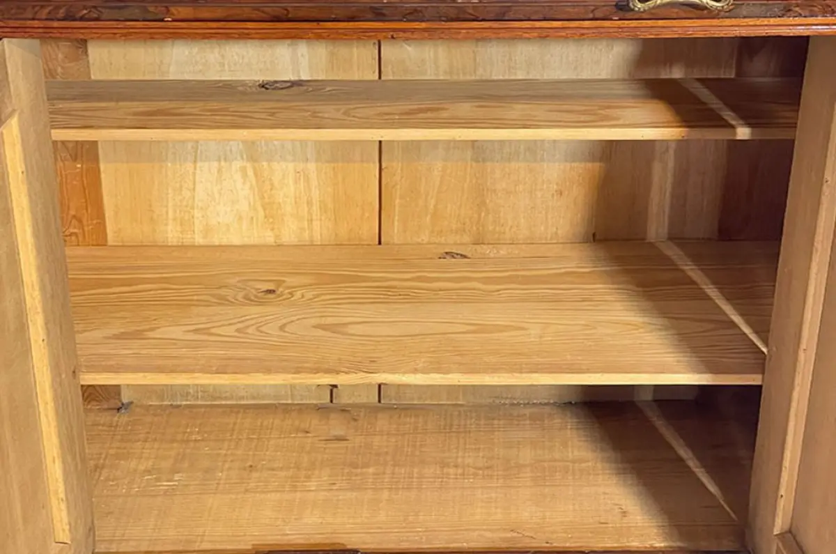 1880er Kommode ANTIK Gründerzeit VINTAGE Nußbaum Halbschrank Schrank von 1880 5