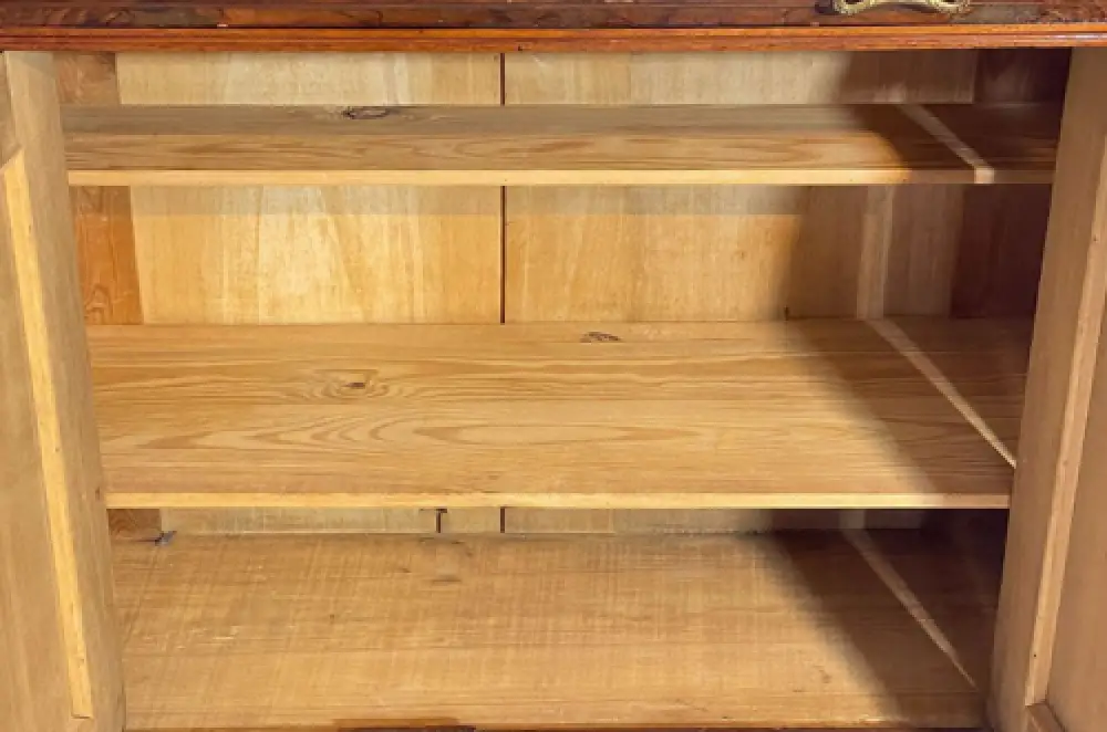 1880er Kommode ANTIK Gründerzeit VINTAGE Nußbaum Halbschrank Schrank von 1880 5