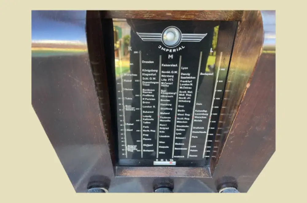 1939 ORIGINAL IMPERIAL J49GW Volksempfänger Radio - Audio Eingang für CDs 5