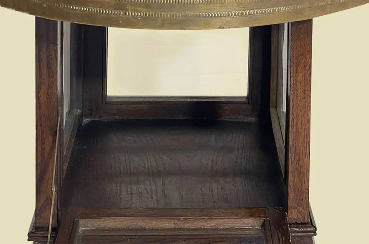 1920er Rauchtisch ANTIK Jugendstil VINTAGE Beistell Vitrine Tee Tisch von 1920 12