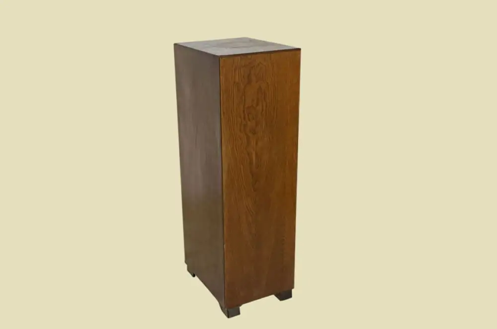 1960er Rolladen Schrank ANTIK Eiche VINTAGE Büromöbel Noten Kommode von 1960 15