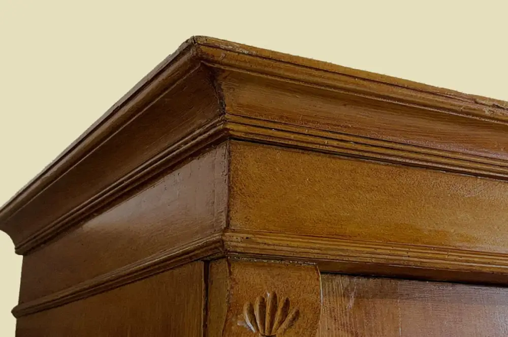 1920er Kleiderschrank ANTIK Jugendstil VINTAGE Lebensbaum Schrank von 1920 14