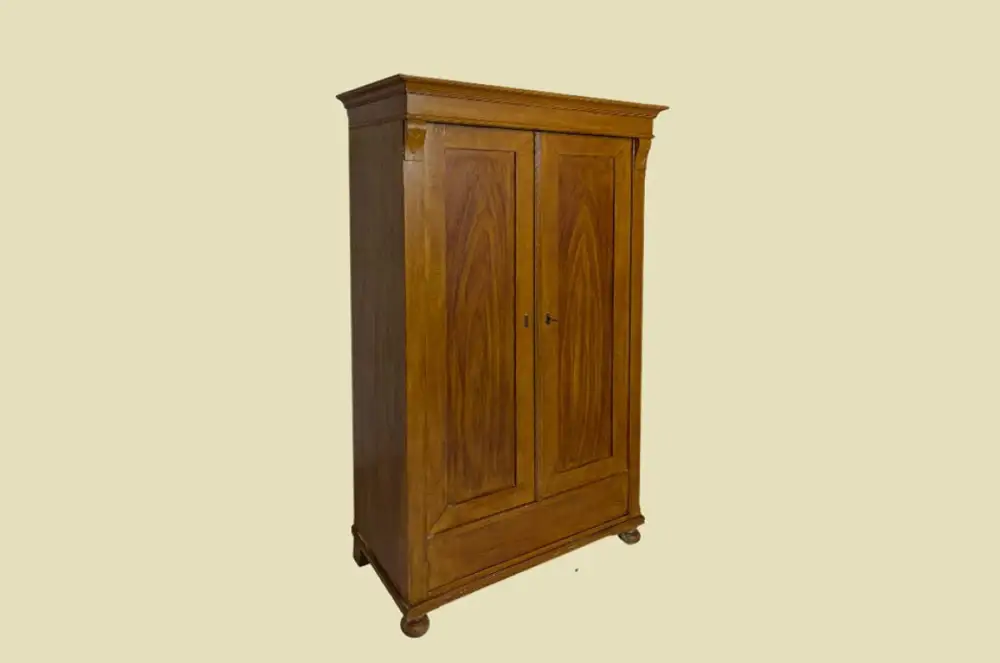 1920er Kleiderschrank ANTIK Jugendstil VINTAGE Lebensbaum Schrank von 1920 3