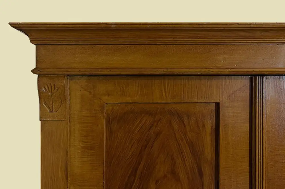 1920er Kleiderschrank ANTIK Jugendstil VINTAGE Lebensbaum Schrank von 1920 9