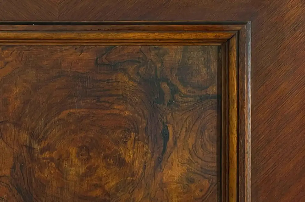 1880er Kleiderschrank ANTIK Gründerzeit Nußbaum VINTAGE Schrank von 1880 13