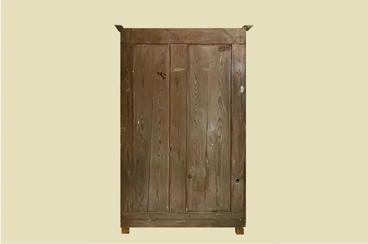 1880er Kleiderschrank ANTIK Gründerzeit Nußbaum VINTAGE Schrank von 1880 16