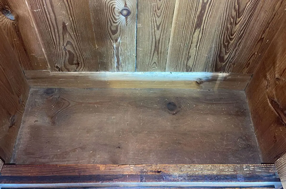 1880er Kleiderschrank ANTIK Gründerzeit Nußbaum VINTAGE Schrank von 1880 4