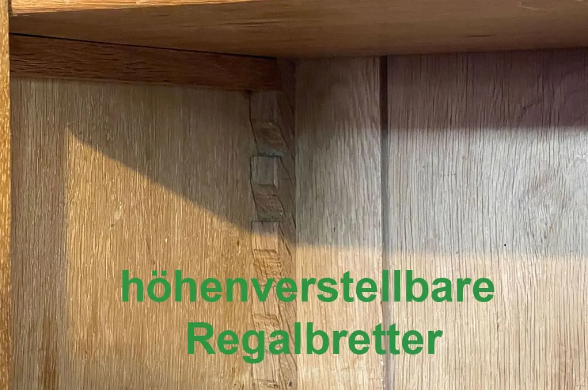 1880er Kleiderschrank ANTIK Gründerzeit VINTAGE Eiche Säulen Schrank von 1880 7