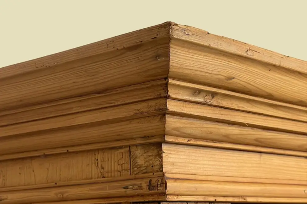 1880er Vitrine ANTIK Gründerzeit VINTAGE Weichholz Bücherschrank Schrank von1880 9