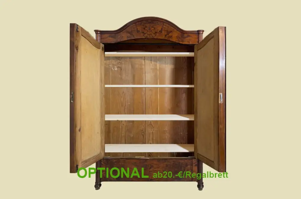 1840er ANTIK Schrank Louis Philippe VINTAGE Wäsche Kleiderschrank von 1840 4