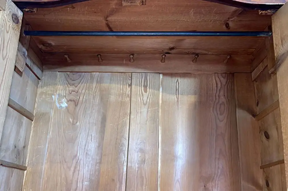 1840er ANTIK Schrank Louis Philippe VINTAGE Wäsche Kleiderschrank von 1840 6