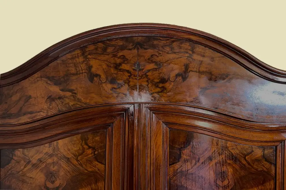 1840er ANTIK Schrank Louis Philippe VINTAGE Wäsche Kleiderschrank von 1840 8