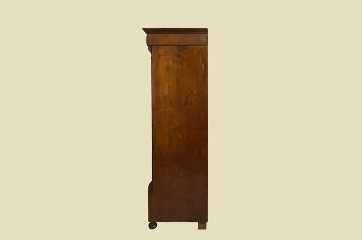 1880er Kleiderschrank ANTIK Gründerzeit Nußbaum VINTAGE Schrank von 1880 14