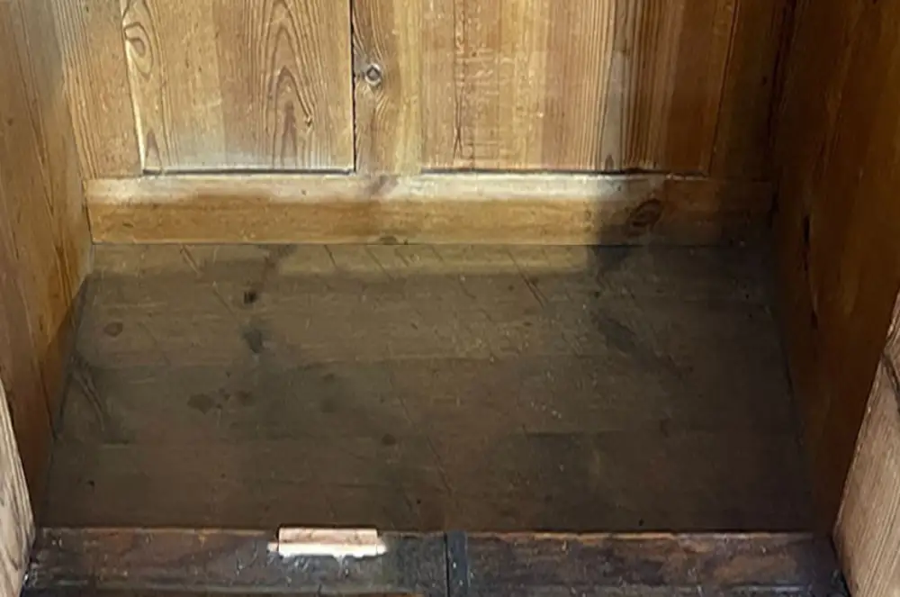 1880er Kleiderschrank ANTIK Gründerzeit Nußbaum VINTAGE Schrank von 1880 4