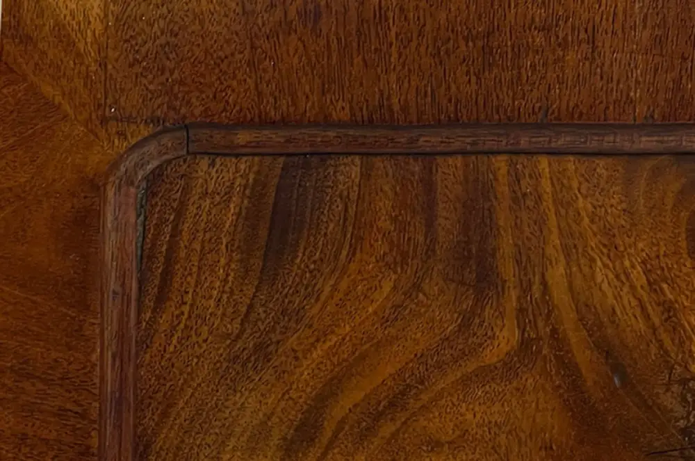 1840er Vertiko ANTIK Louis Philippe Mahagoni VINTAGE Schrank Kommode von 1840 11