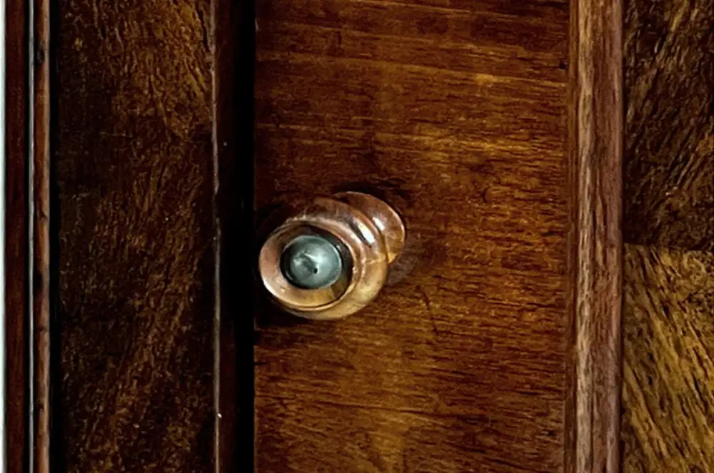 1840er Vertiko ANTIK Louis Philippe Mahagoni VINTAGE Schrank Kommode von 1840 13