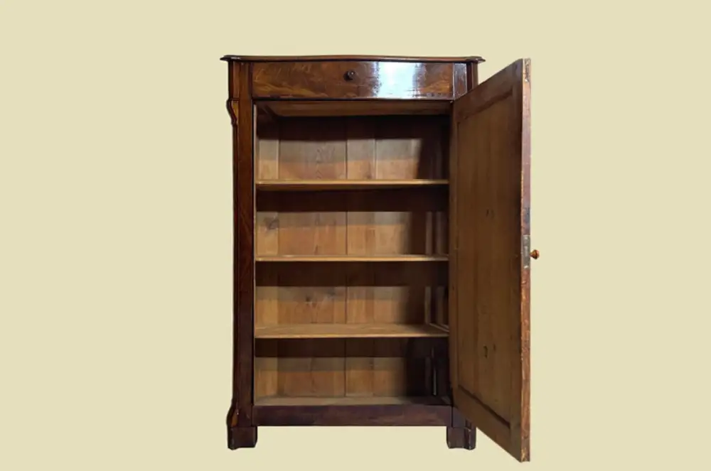1840er Vertiko ANTIK Louis Philippe Mahagoni VINTAGE Schrank Kommode von 1840 4