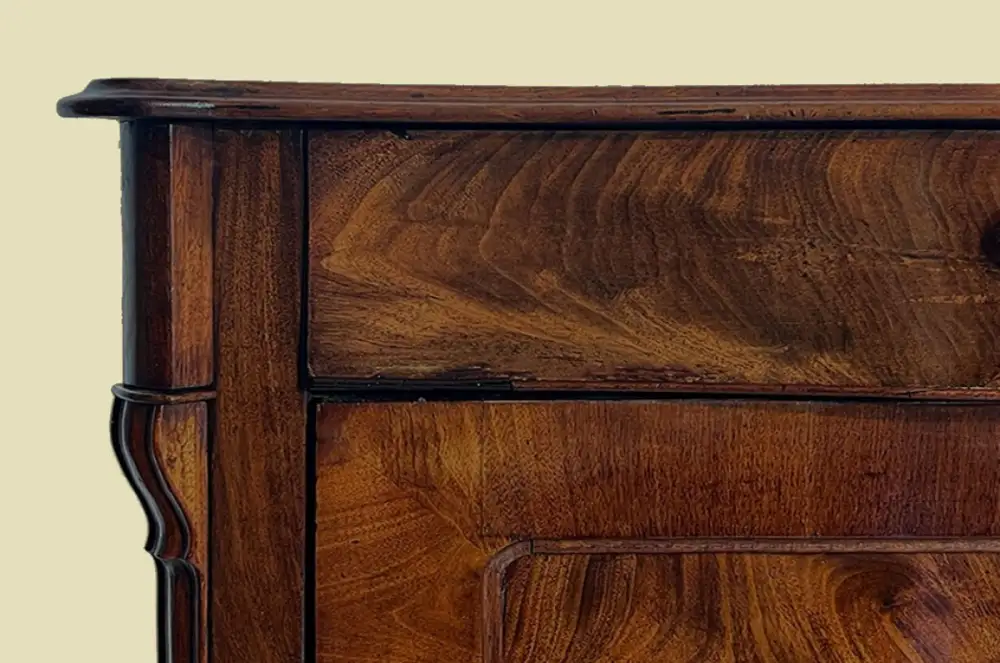 1840er Vertiko ANTIK Louis Philippe Mahagoni VINTAGE Schrank Kommode von 1840 9