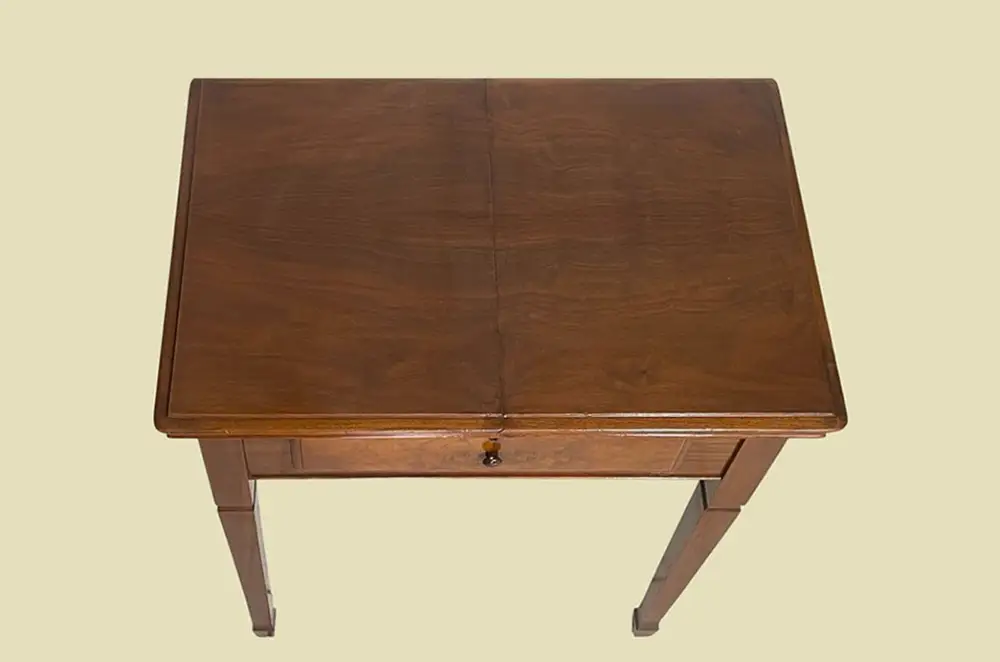 Edler ANTIK Jugendstil Tisch VINTAGE Mahagoni Schreib Beistell Tisch von 1920 2