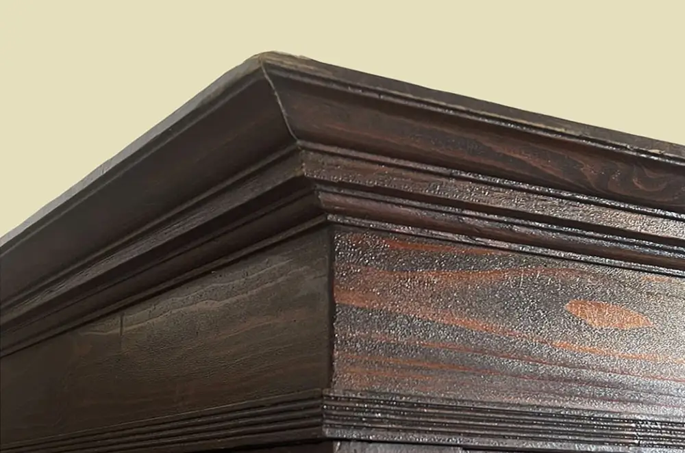 Großer 1920er Kleiderschrank ANTIK Jugendstil VINTAGE Steck Schrank von 1920 10