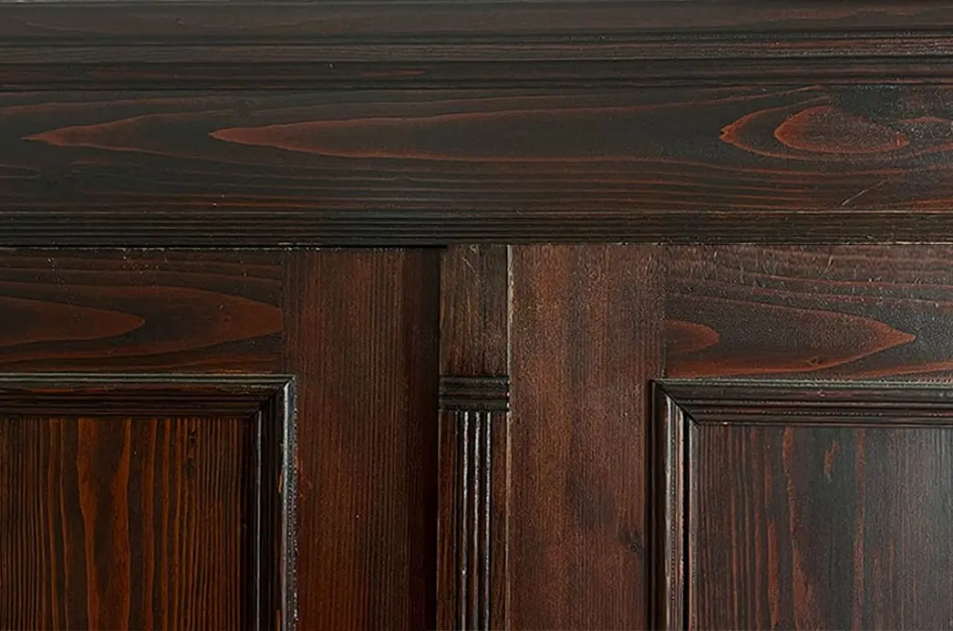 Großer 1920er Kleiderschrank ANTIK Jugendstil VINTAGE Steck Schrank von 1920 12