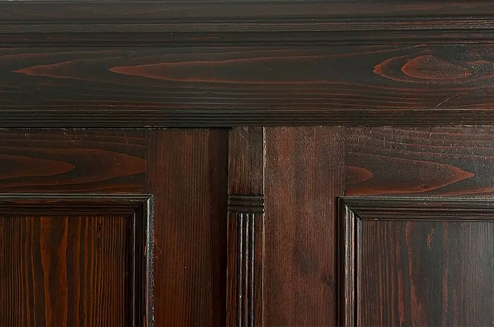 Großer 1920er Kleiderschrank ANTIK Jugendstil VINTAGE Steck Schrank von 1920 12