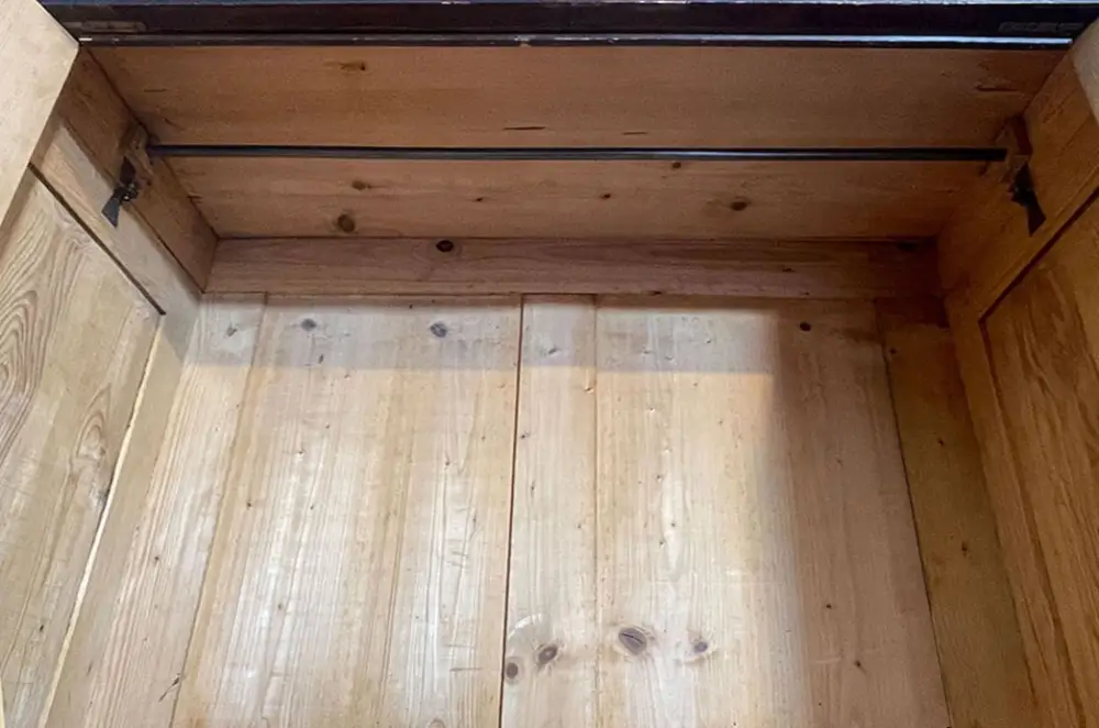 Großer 1920er Kleiderschrank ANTIK Jugendstil VINTAGE Steck Schrank von 1920 8