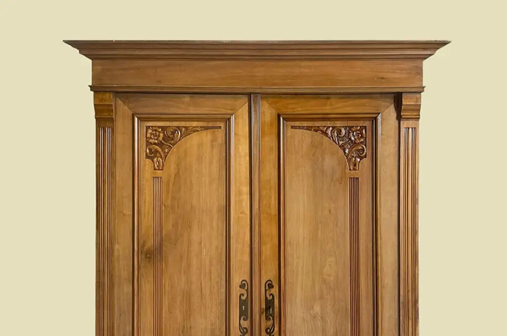 1920er Kleiderschrank ANTIK Jugendstil VINTAGE Lebensbaum Schrank von 1920 14