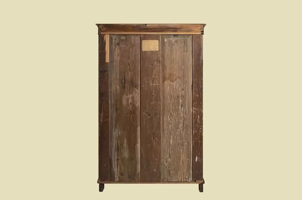 ANTIK Schrank Biedermeier VINTAGE Mahagoni Wäsche Kleiderschrank von 1820 16