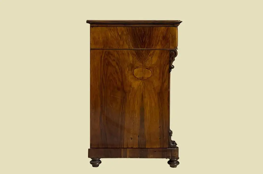 Große 90cm Kommode ANTIK Biedermeier VINTAGE Mahagoni Halbschrank von 1820 16