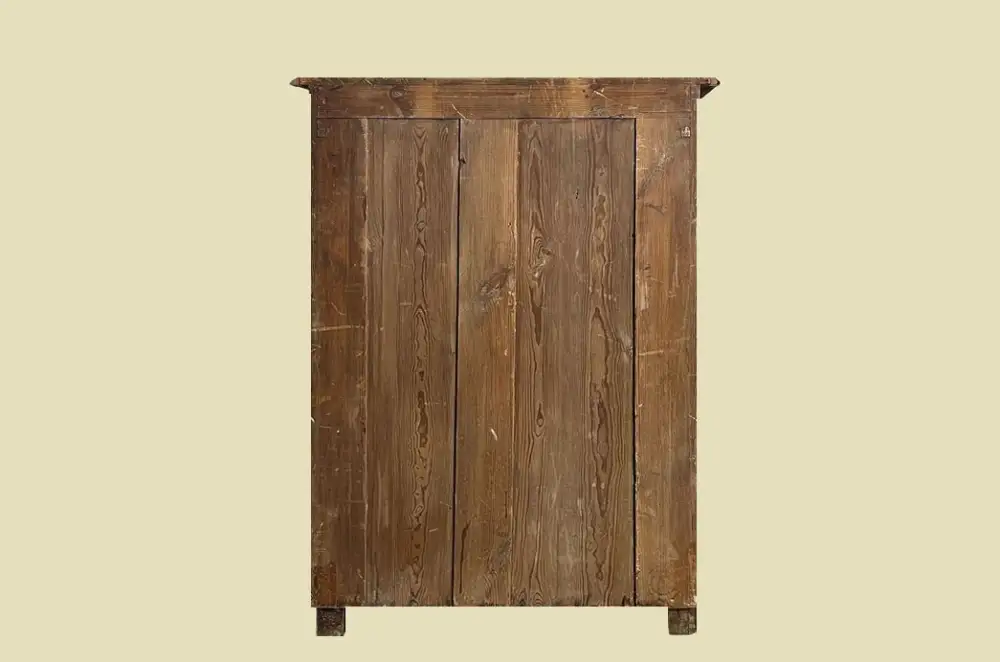 Vertiko ANTIK Gründerzeit VINTAGE Nußbaum Kommode Schrank von 1880 16
