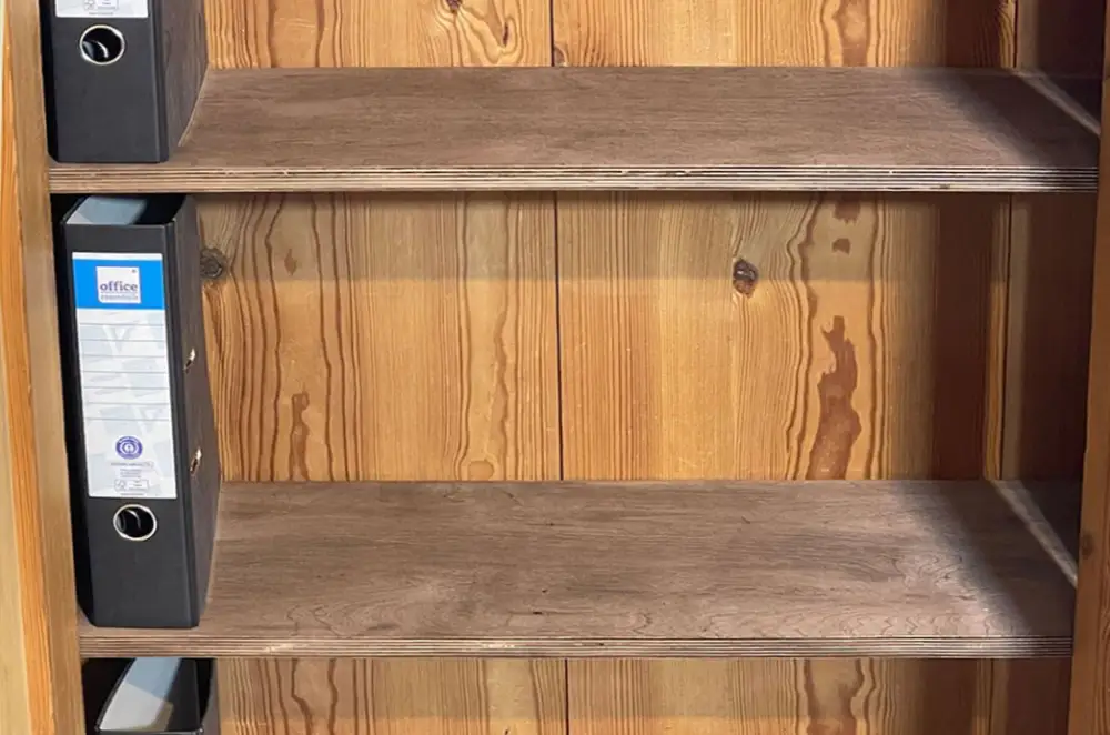 Vertiko ANTIK Gründerzeit VINTAGE Nußbaum Kommode Schrank von 1880 4