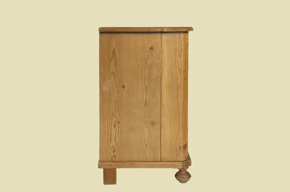 Große Kommode ANTIK Jugendstil VINTAGE Weichholz Anrichte Buffet Sidebord v 1920 13