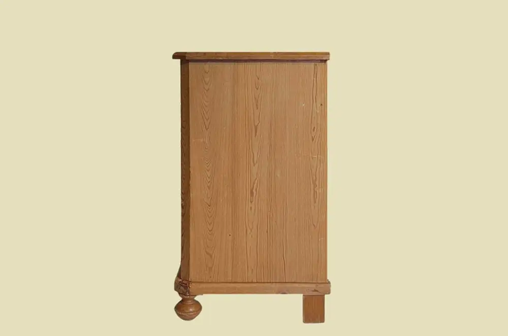 Große Kommode ANTIK Jugendstil VINTAGE Weichholz Anrichte Buffet Sidebord v 1920 15