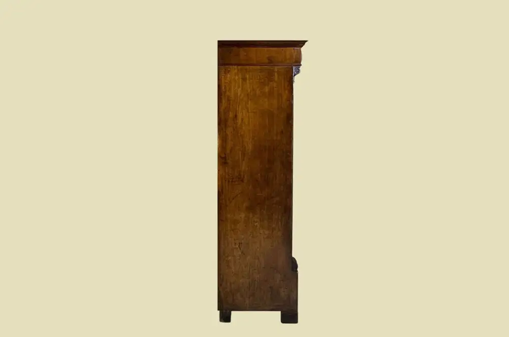 Kleiderschrank ANTIK Gründerzeit VINTAGE Nußbaum Schrank von 1880 16