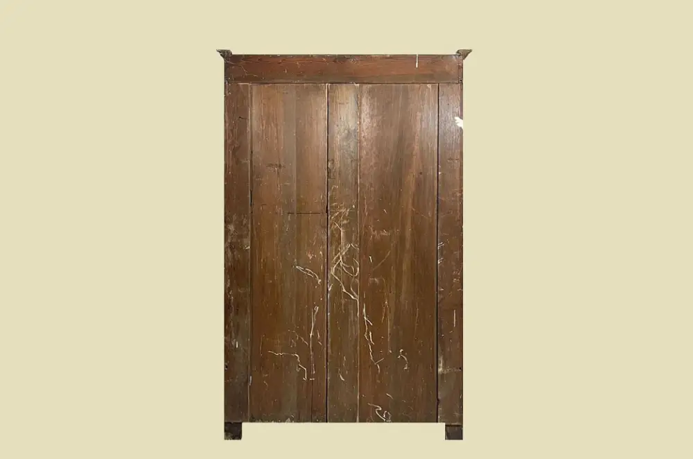 Kleiderschrank ANTIK Gründerzeit VINTAGE Nußbaum Schrank von 1880 17