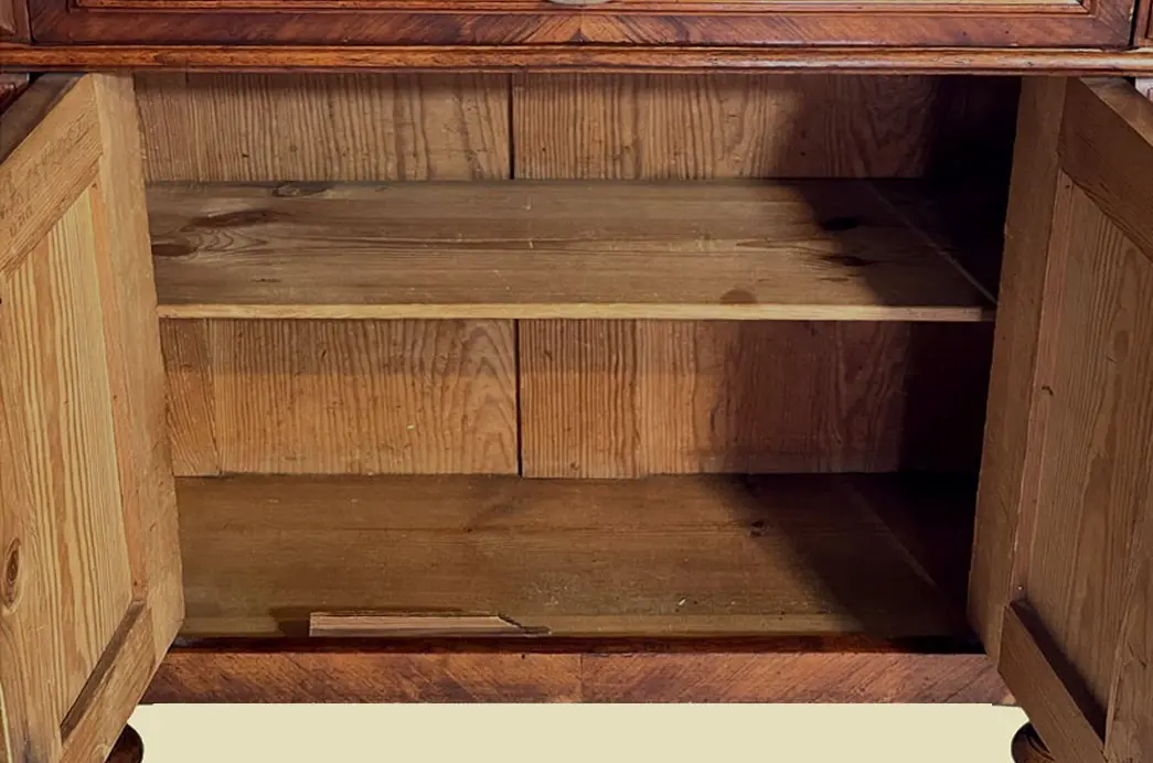 Kommode ANTIK Gründerzeit VINTAGE Nußbaum Halbschrank Schrank von 1880 4
