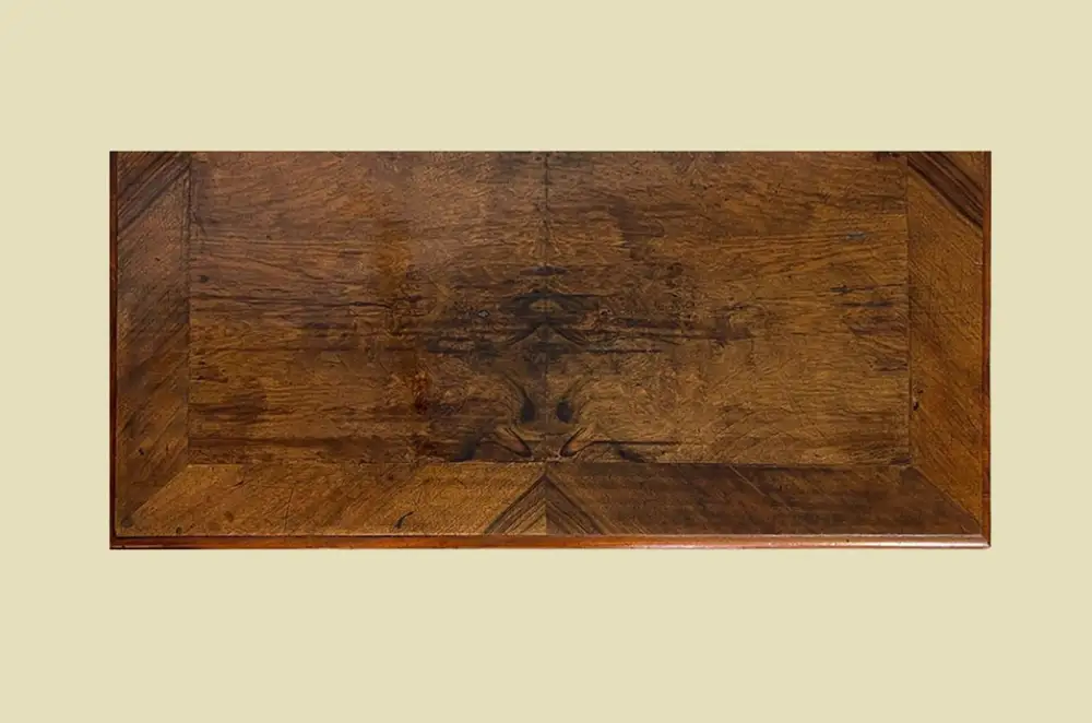 Kommode ANTIK Gründerzeit VINTAGE Nußbaum Halbschrank Schrank von 1880 8
