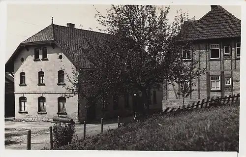 alte orig. AK Abtsroda Poppenhausen Wasserkuppe Rhön Gasthof zum Hirschen ca 40er 50er