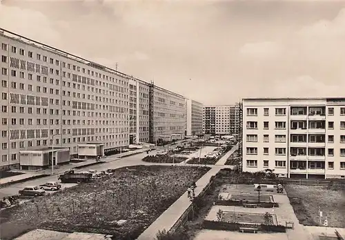 alte orig. AK Halle a. Saale Neustadt Neubauten 1970