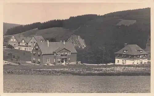 alte orig. AK Bielefeld private Echt-Photo-AK mehrere Häuser 1939 Vorkrieg