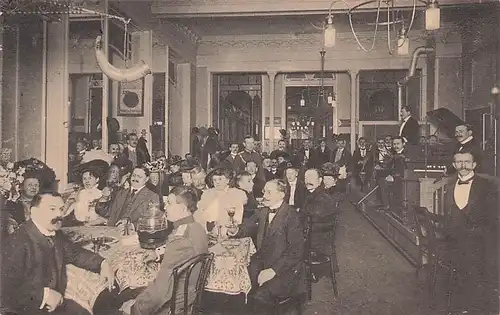 alte orig. AK Hannover Georgstrasse Cafe Victoria 1910 Vorkrieg