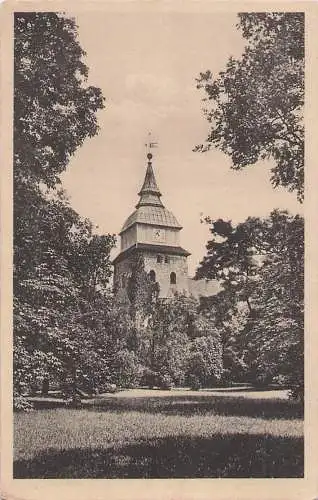 alte orig. AK Sachsendorf b Lindendorf Oderbruch Alt Tucheband Seelow Gusow Reitwein Kirche Vorkrieg