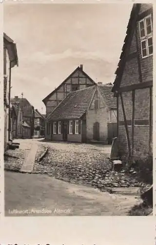 alte orig. AK Arendsee Altmark Kläden Ziemendorf Salzwedel Kalbe Strasse ca. 40er J. Vorkrieg